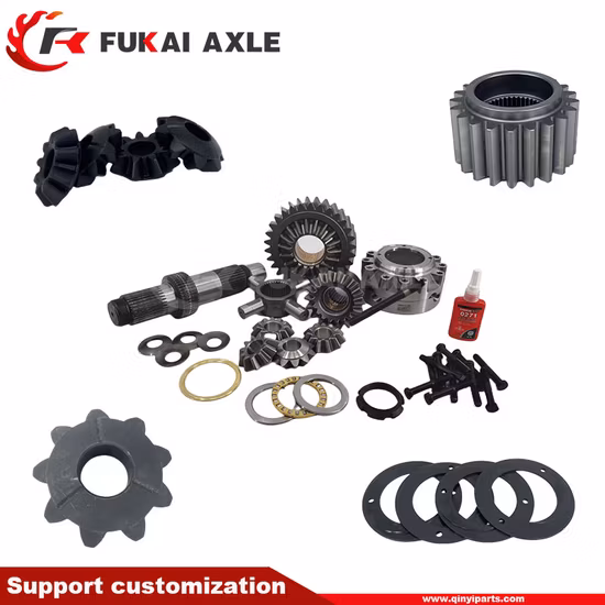 OEM personalizado, fundición forjada, corona, piñón cónico, diferencial, espiral recta, helicoidal, eje estriado hipoide, dientes de molienda externos, engranaje impulsor helicoidal recto